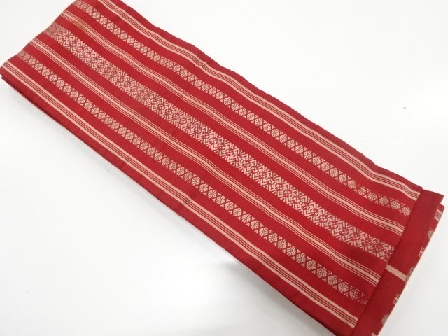 Japanese Kimono / Antique / Hanhaba Obi Silk
